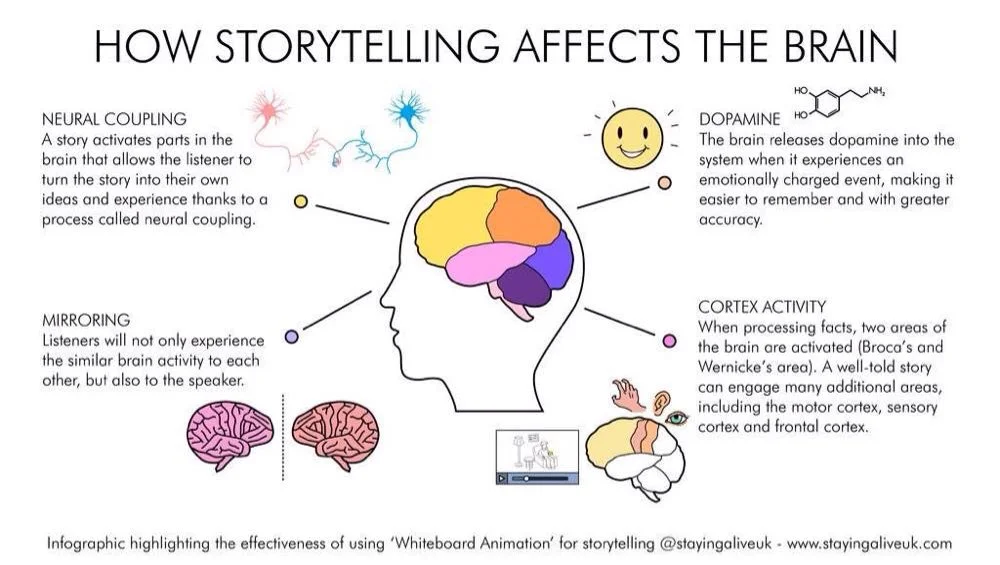 How stories affect the brain