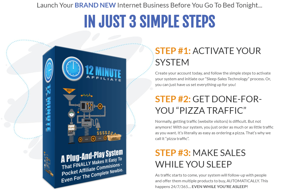 Numbered headline copywriting template example