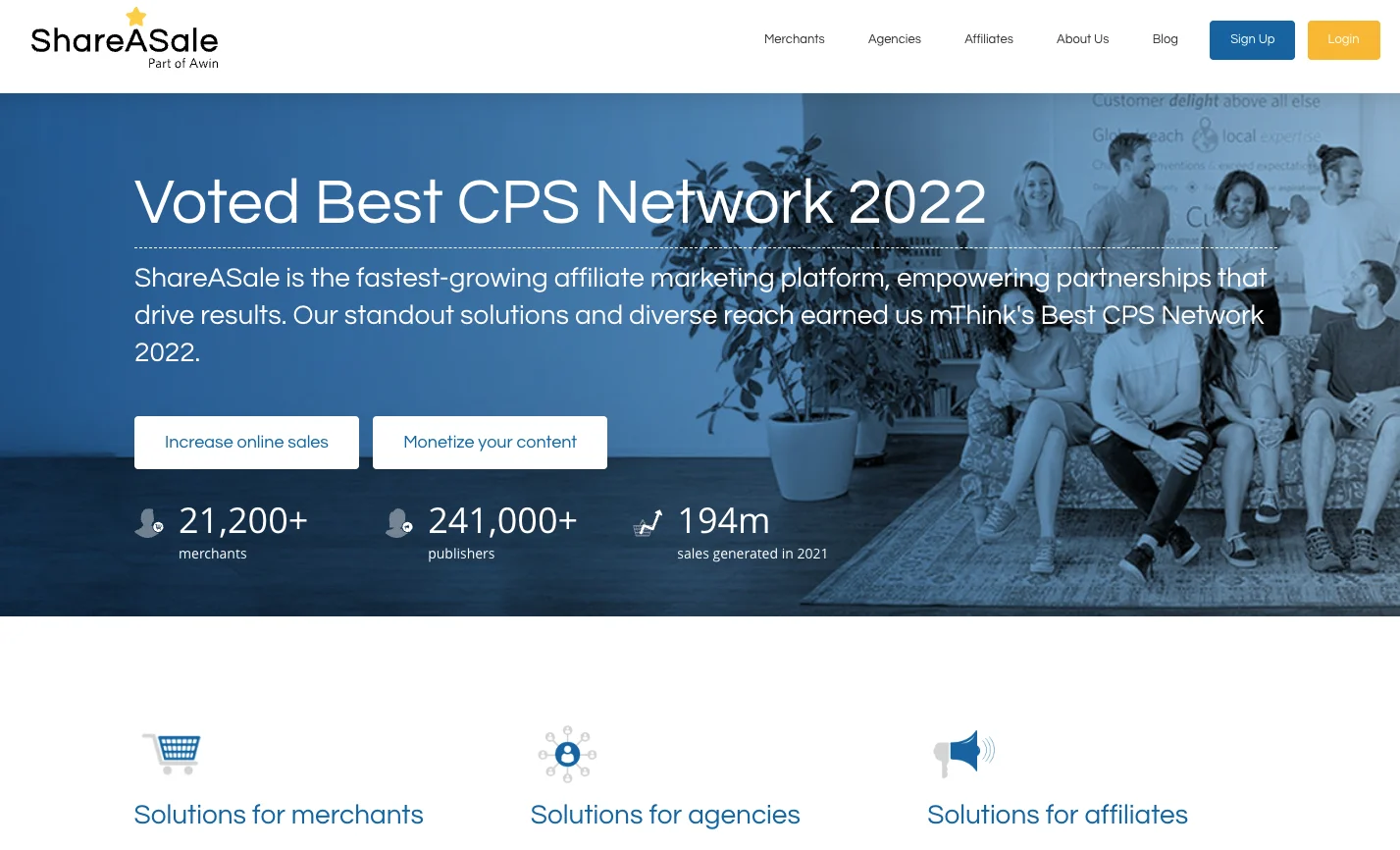 ShareASale network
