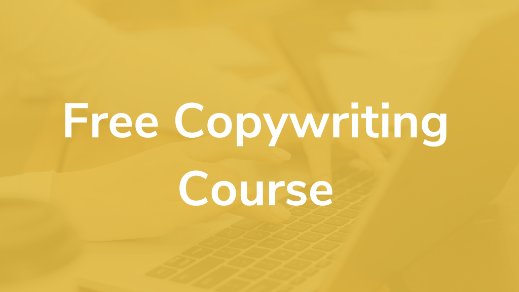 Free copywriting course featured