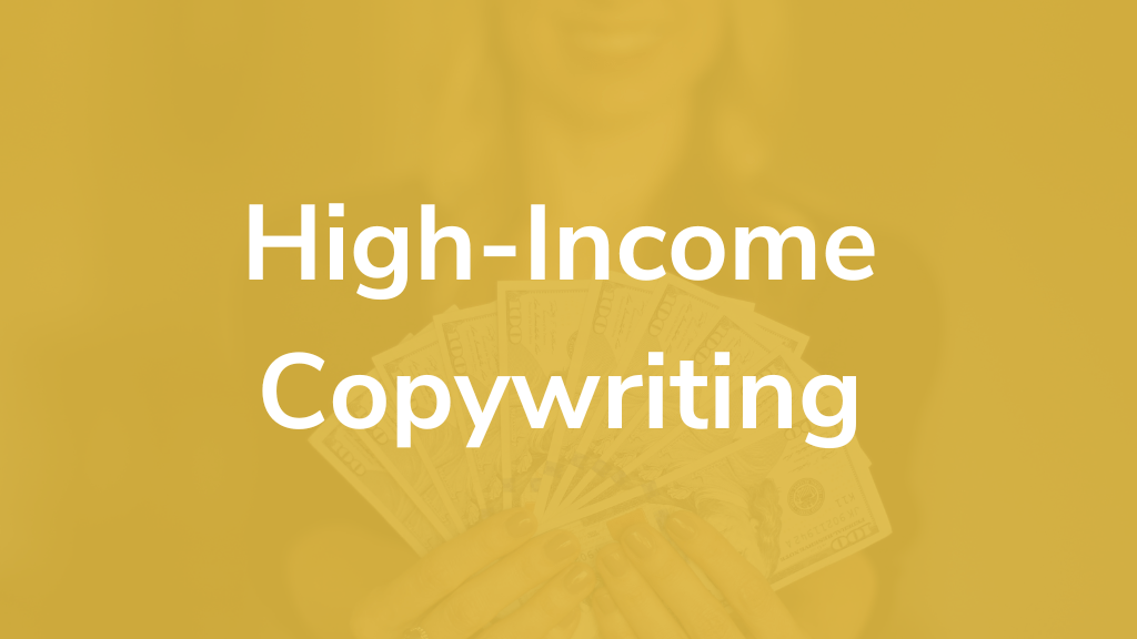 High Income Copywriting featured