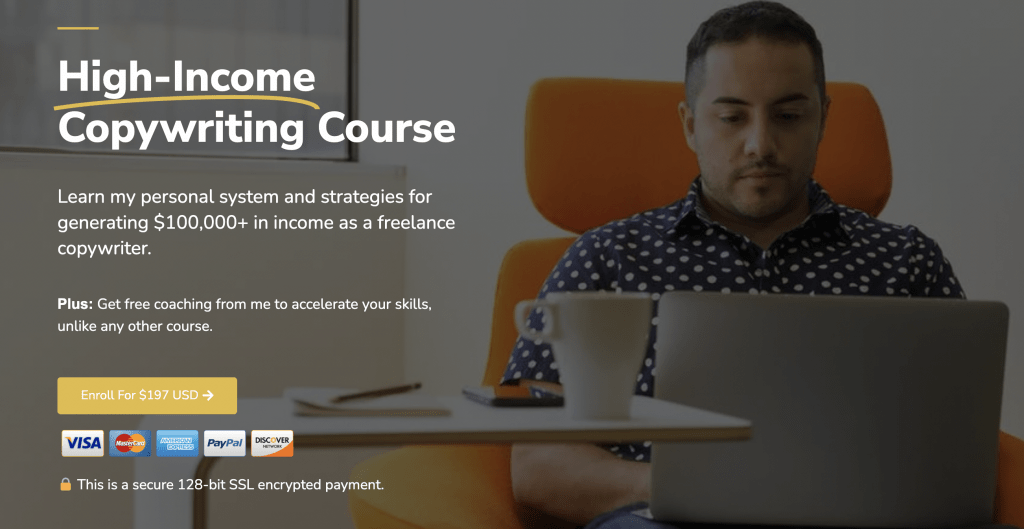 High income copywriting course