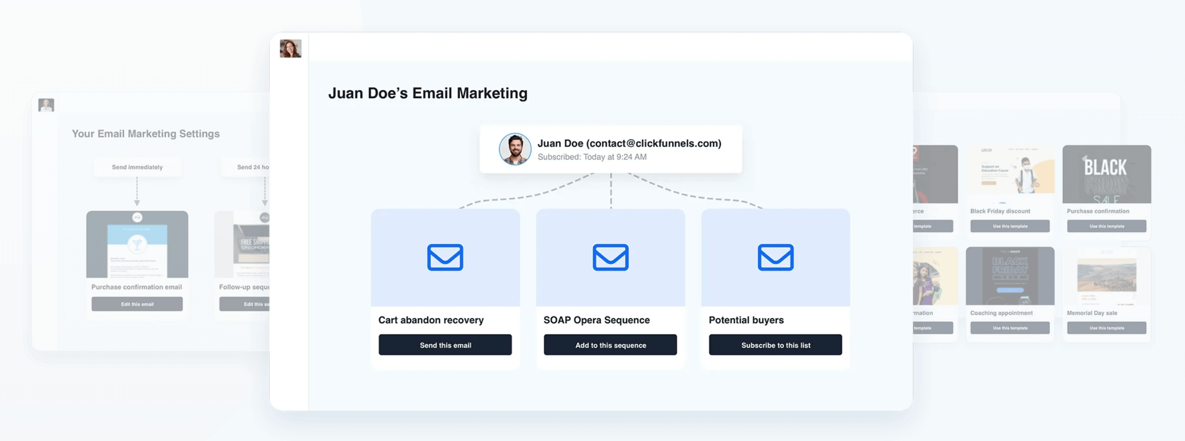 ClickFunnels email