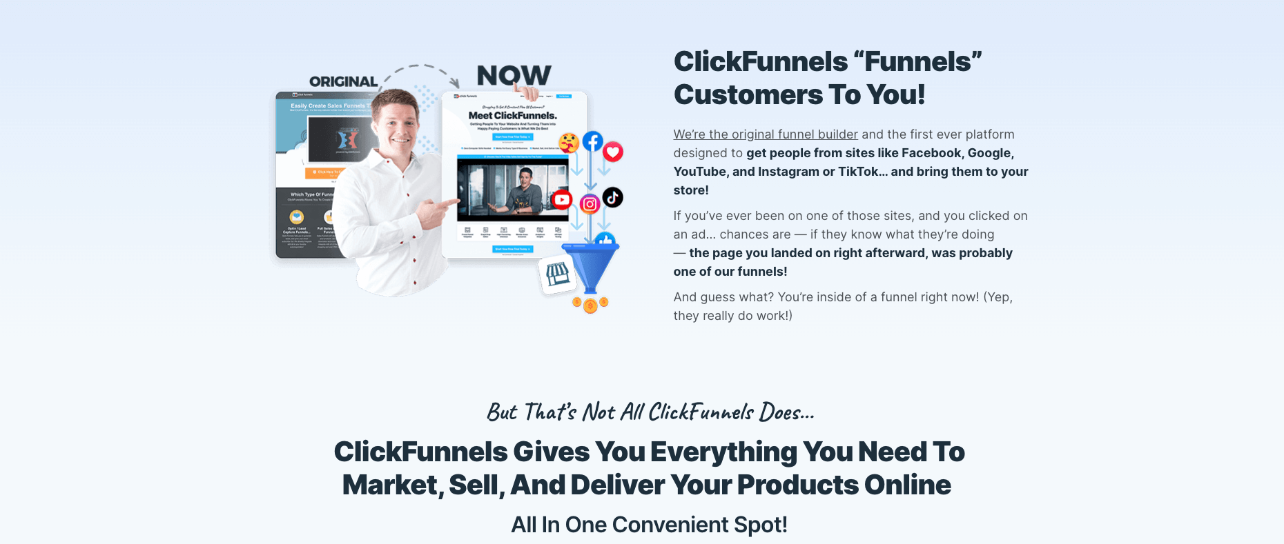 ClickFunnels site
