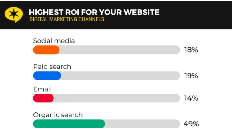 Highest ROI digital channels