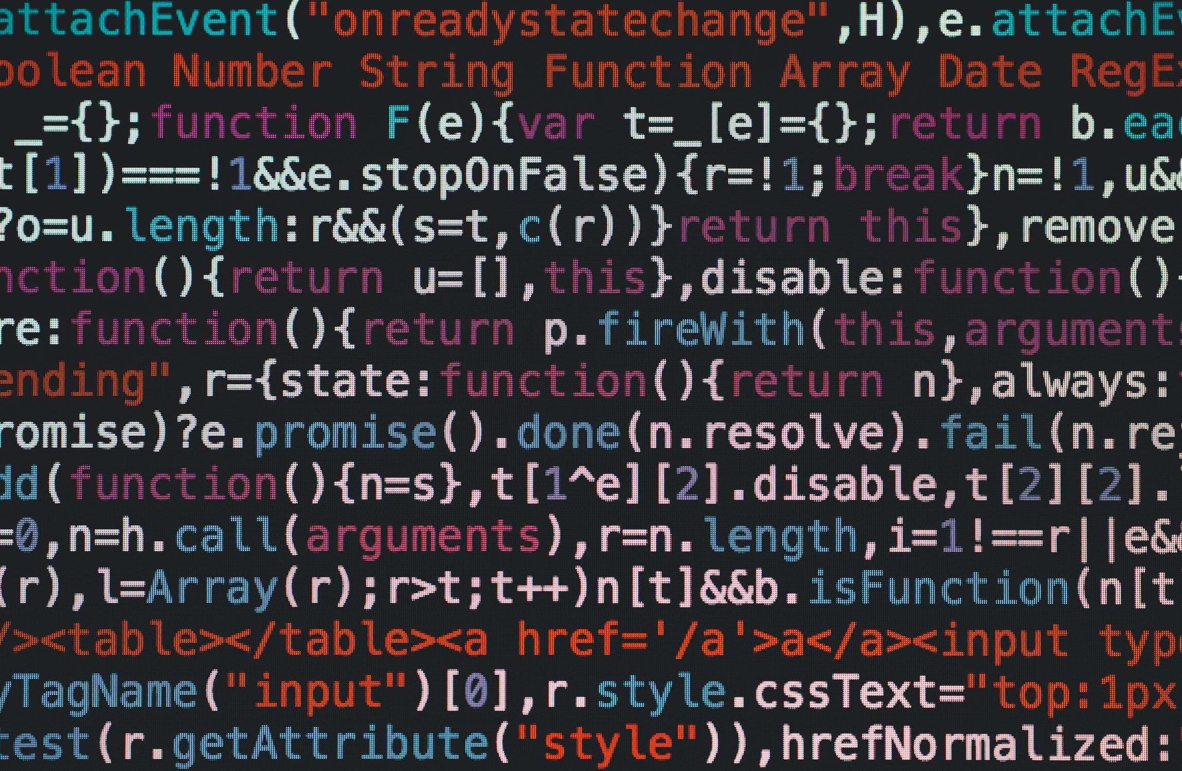 Programming code
