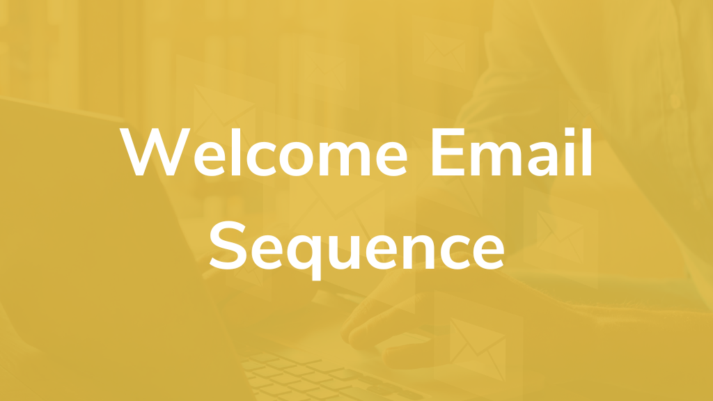 Welcome email sequence template