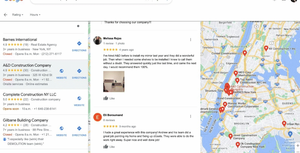 Analyzing competitor reviews