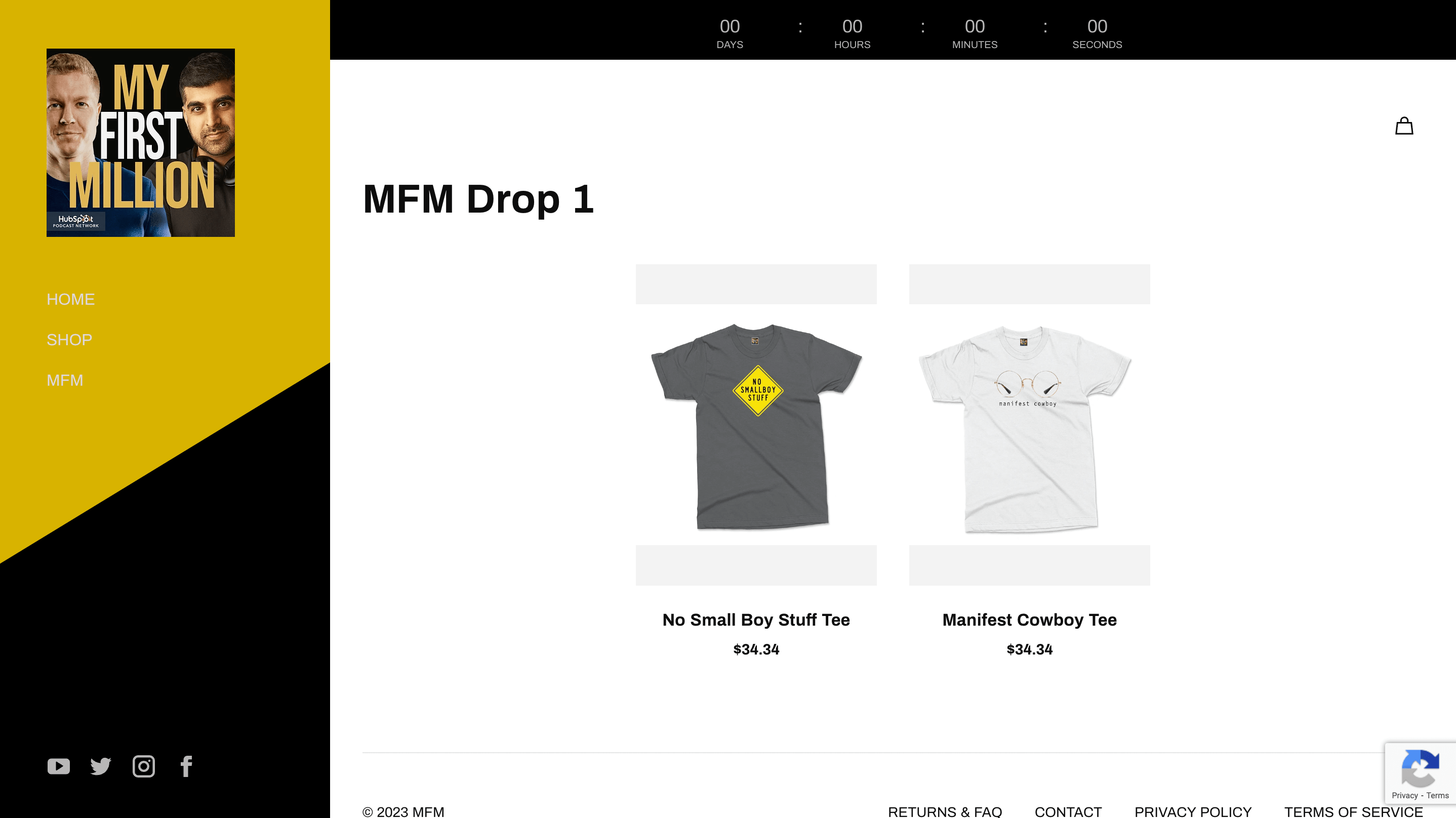 My First Million merch