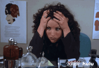 Seinfield stressed gif