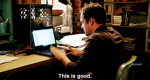 This is good typing gif
