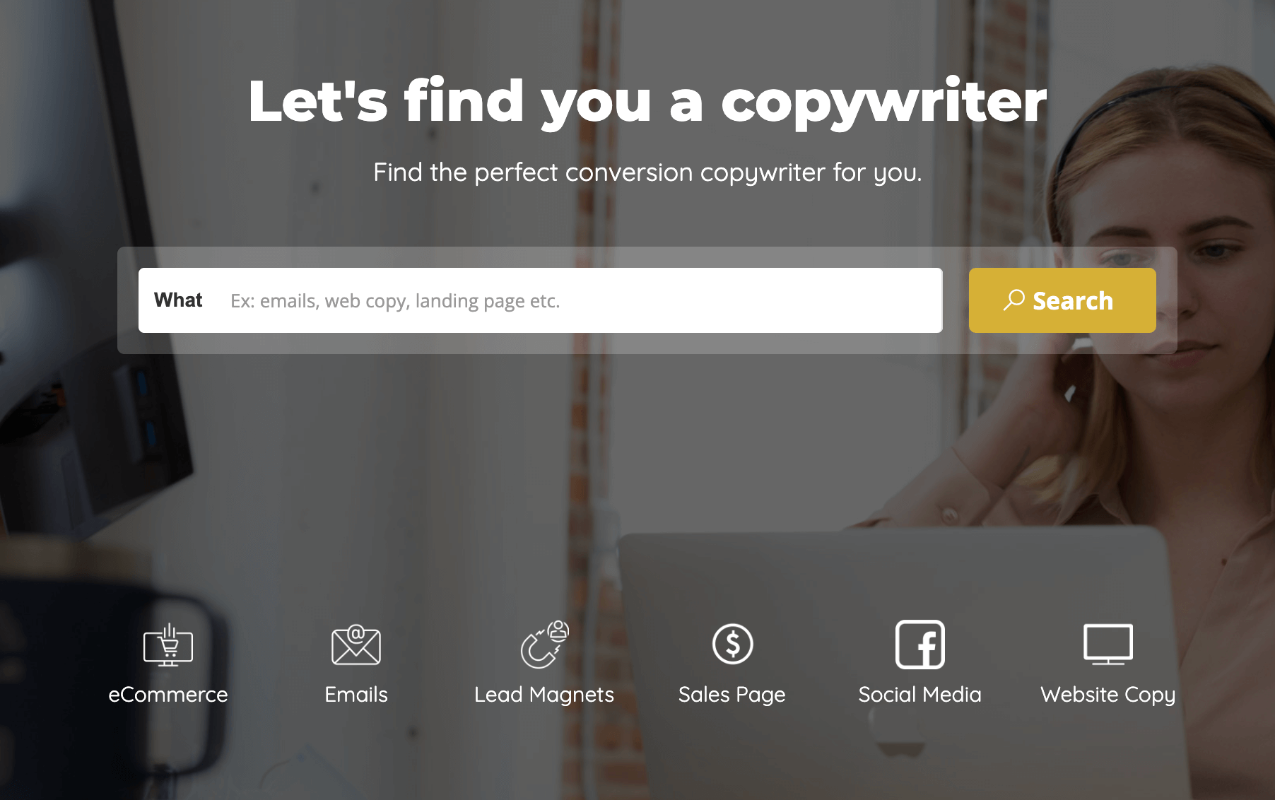 Copyhackers writer directory