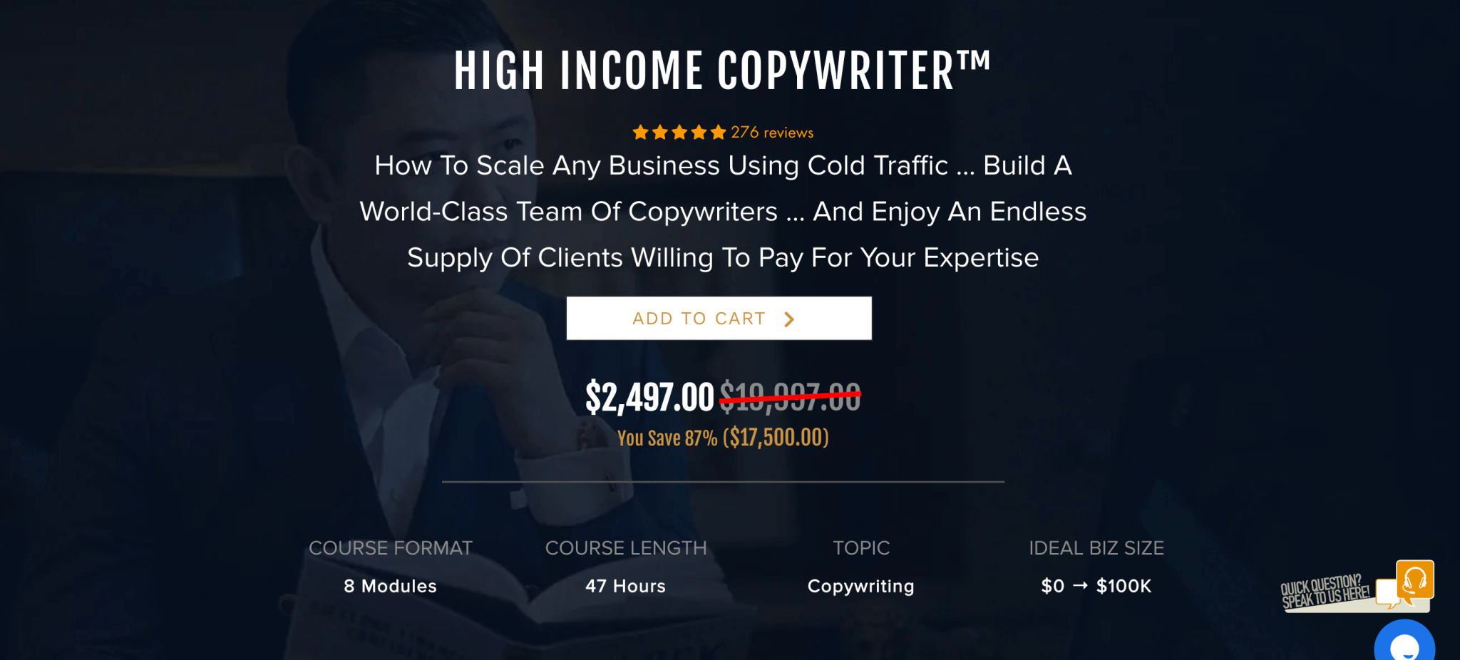 Dan Lok's High Copywriter Course Review