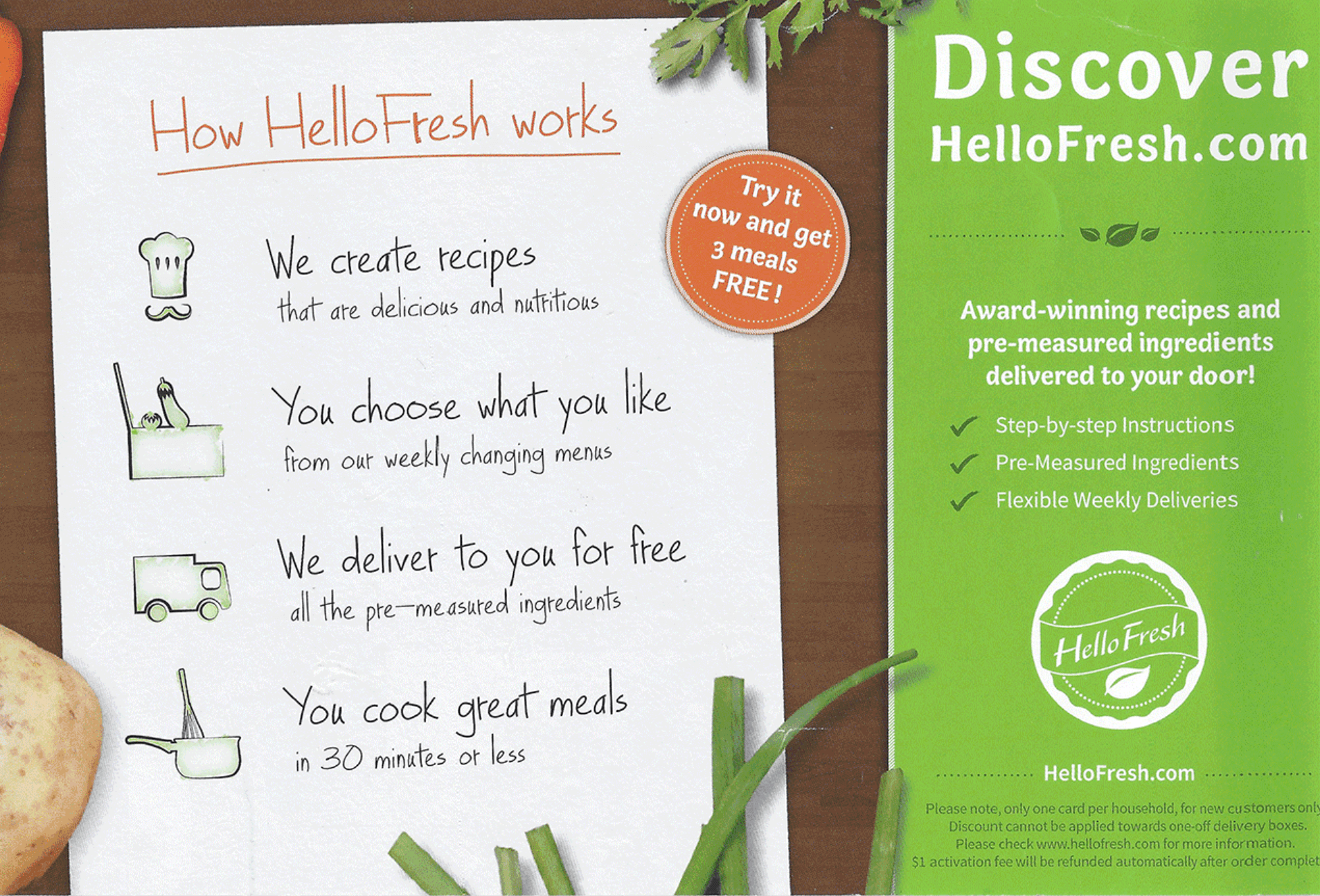 Hello Fresh ad 2