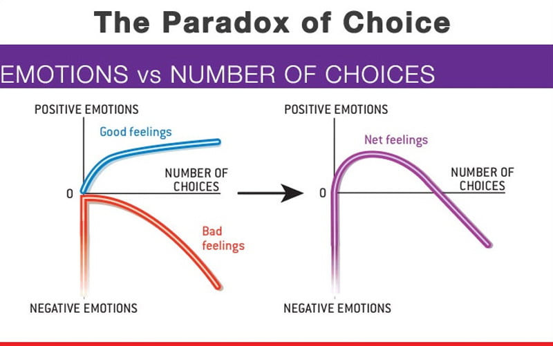 Paradox of choice