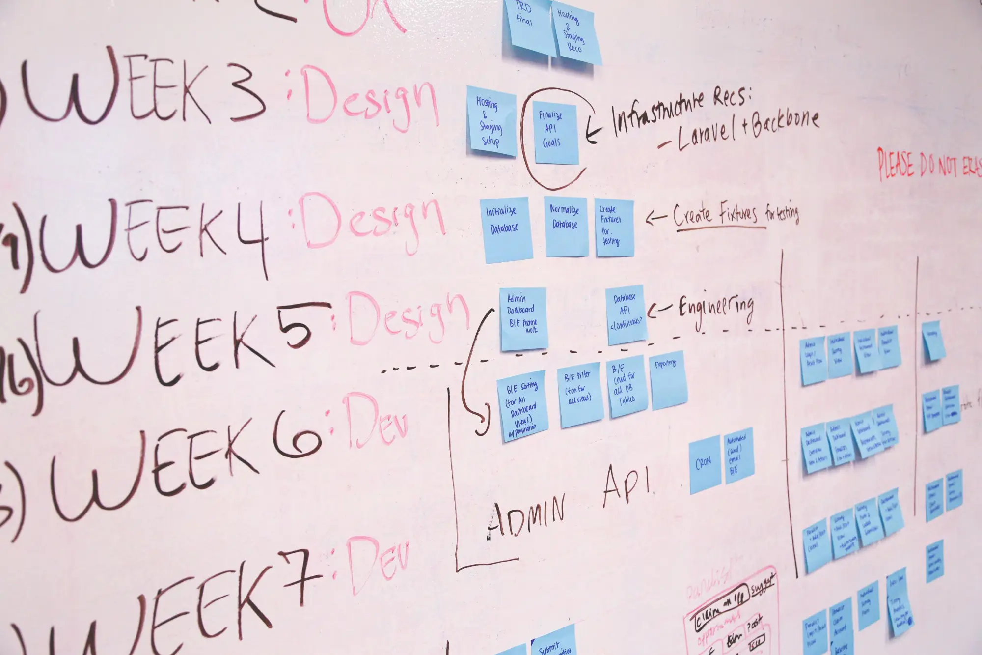 Marketing timeline