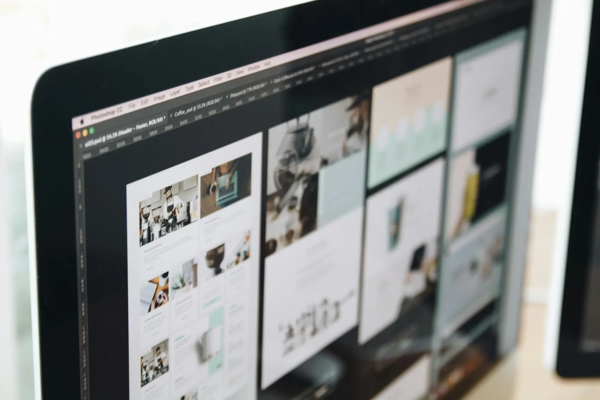 Web design hero image