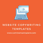 website copywriting templates