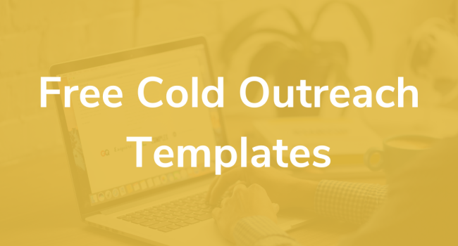 Cold outreach templates