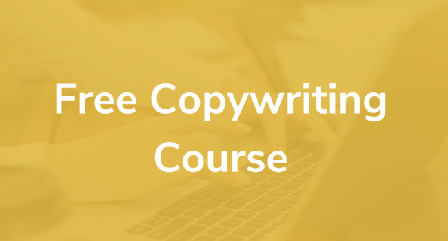 Free copywriting course featured