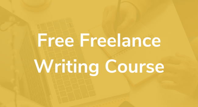 Freelancing writing course featured